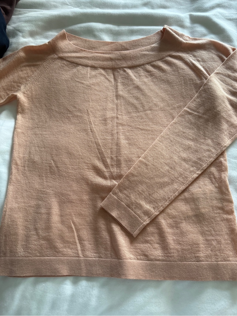 MaxMara Soft Peach Knit Pullover